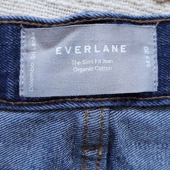 Men's EVERLANE Jeans orhanic cotton. Size 34/30 - Picture 4 of 11